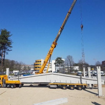 dvig d.o.o. transport in montaža AB objekta